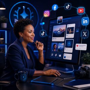 Create Social Media Content with AI Assistance